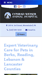 Mobile Screenshot of conradweiseranimalhospital.com